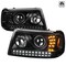 Spec-D Tuning 01-11 Ford Ranger Projector Headlights, 2LHP-RAN01JM-TM 2LHP-RAN01JM-TM - alternate 1